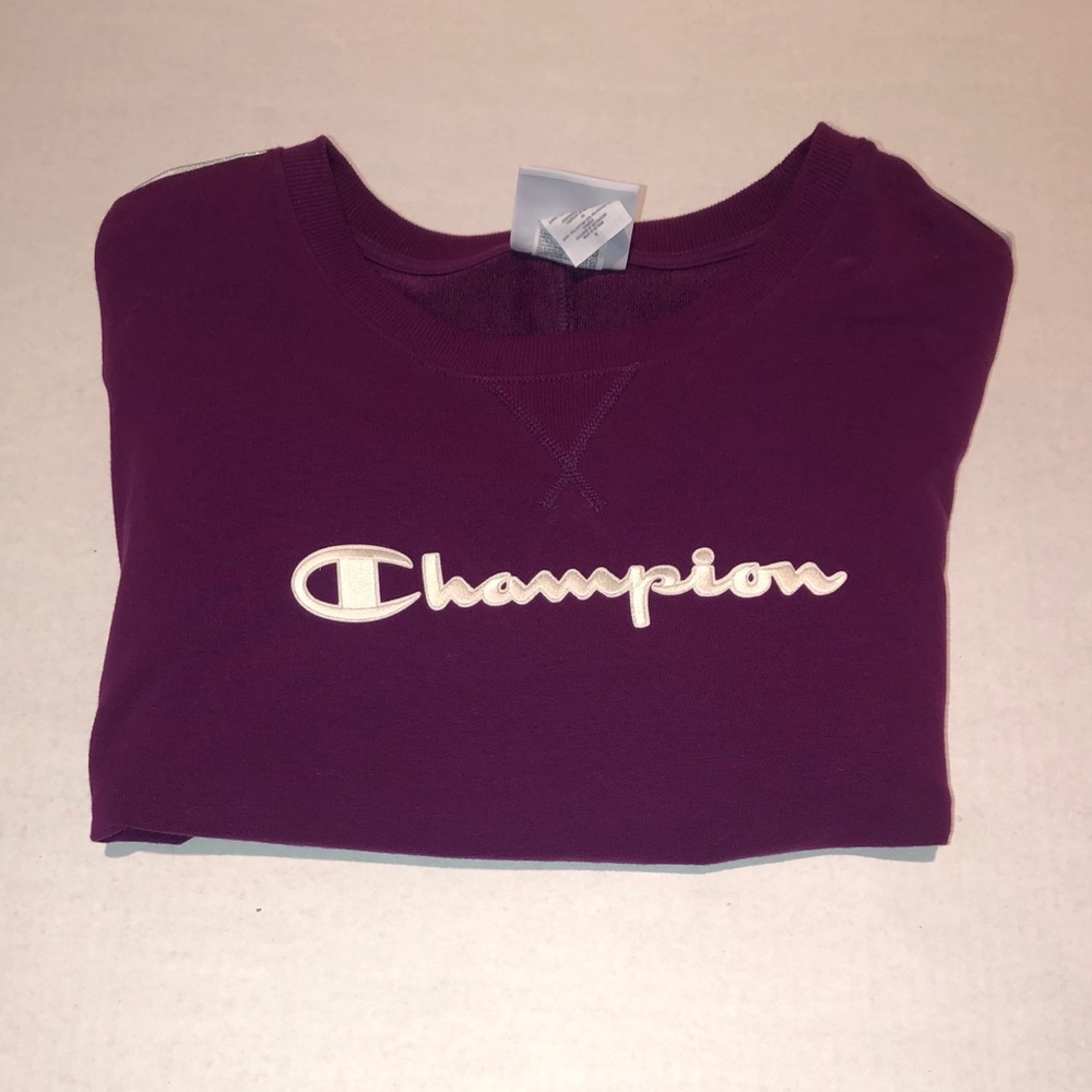 Champion Purple Long Sleeve Shirt